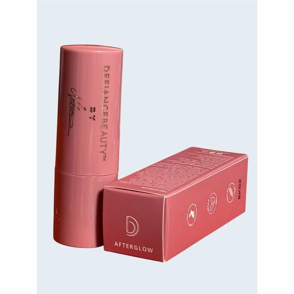 Defiance Beauty Afterglow Silk Peptide Blush Stick Cream Radiant Glow 8.5g